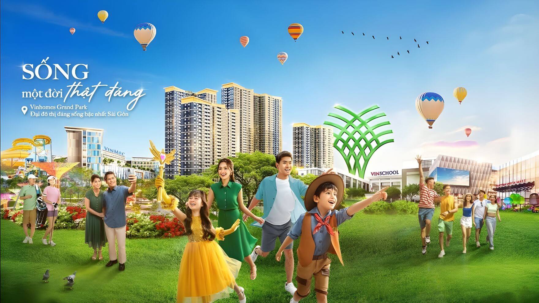 Banner tổng quan Vinhomes Grand Park