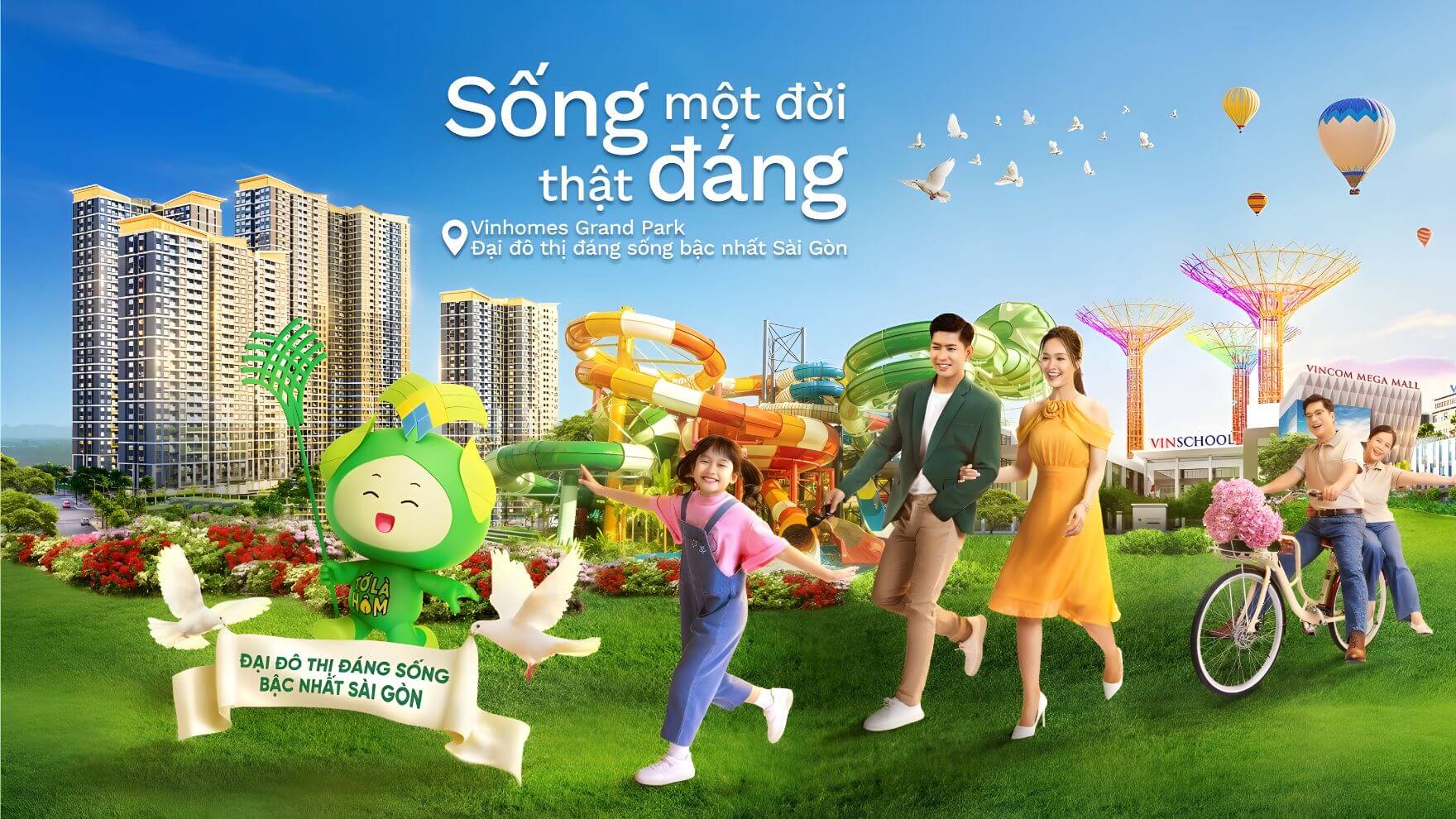 Banner vị trí Vinhomes Grand Park