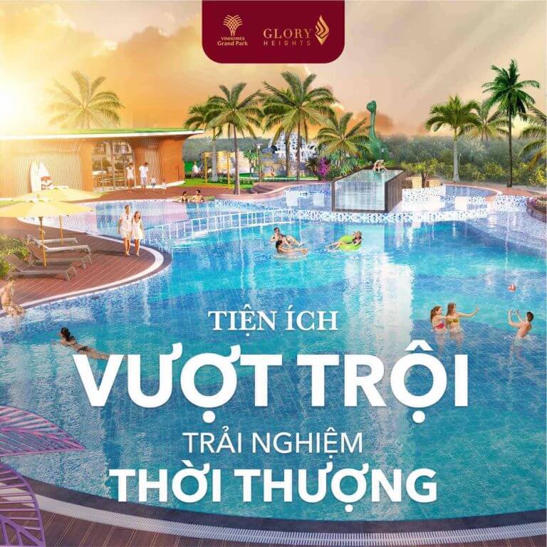 Hồ bơi Vinhomes Grand Park Glory Heights