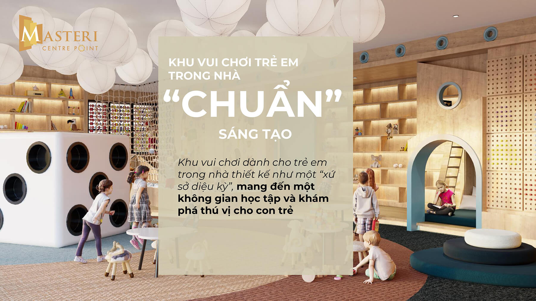 Khu vui chơi trong nhà Masteri Centre Point