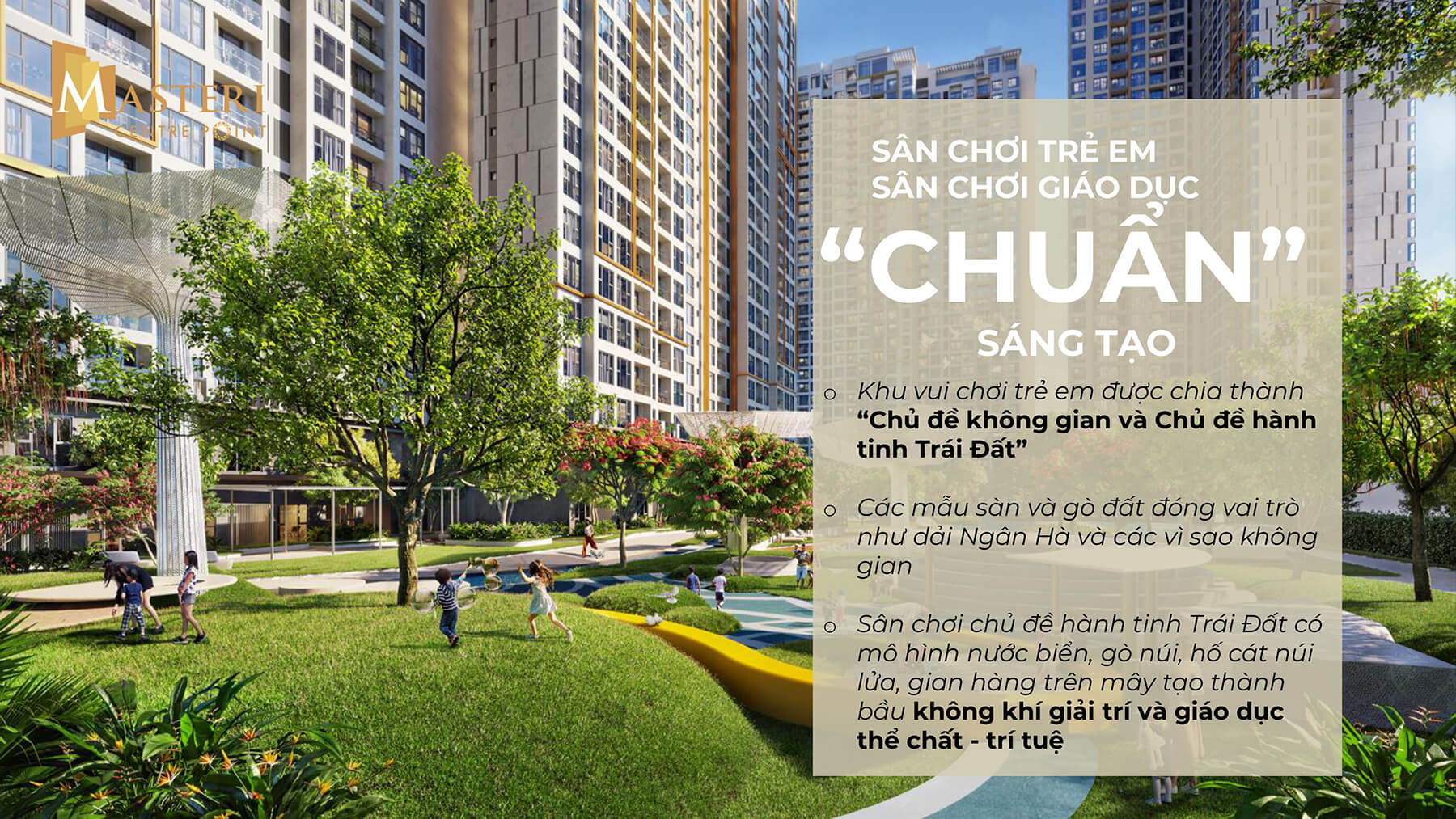 Sân chơi trẻ em Masteri Centre Point