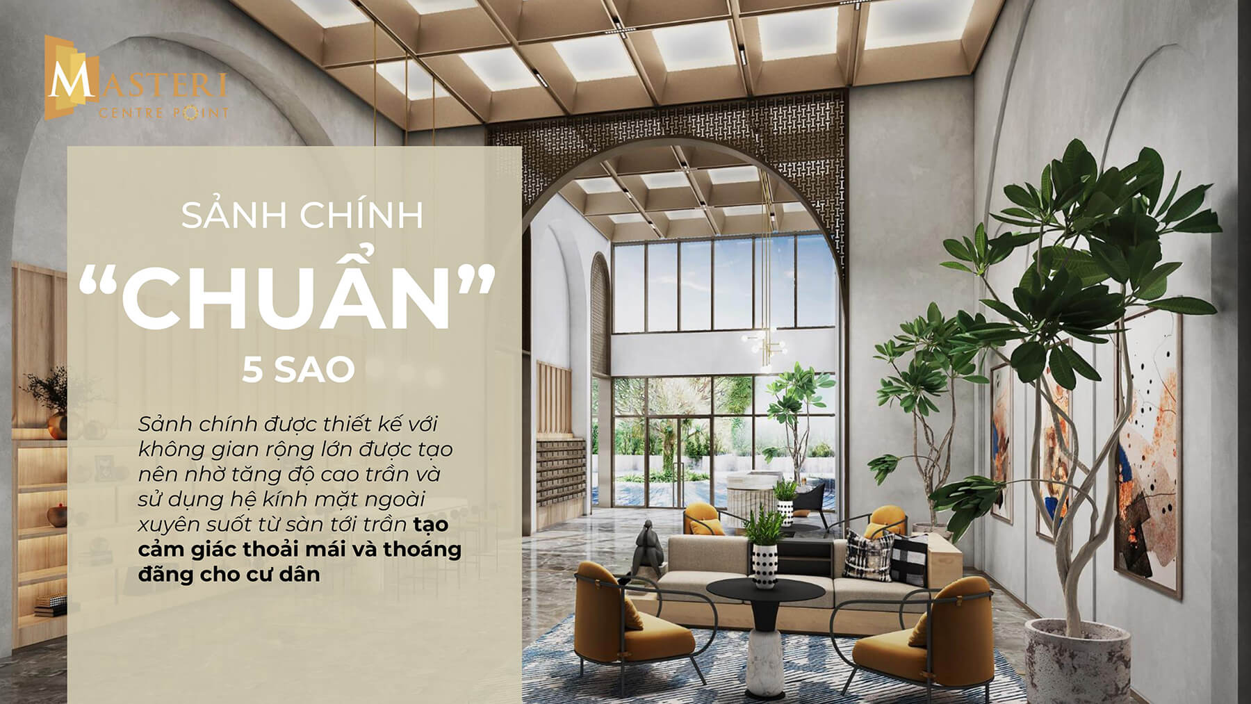 Sảnh chính Masteri Centre Point