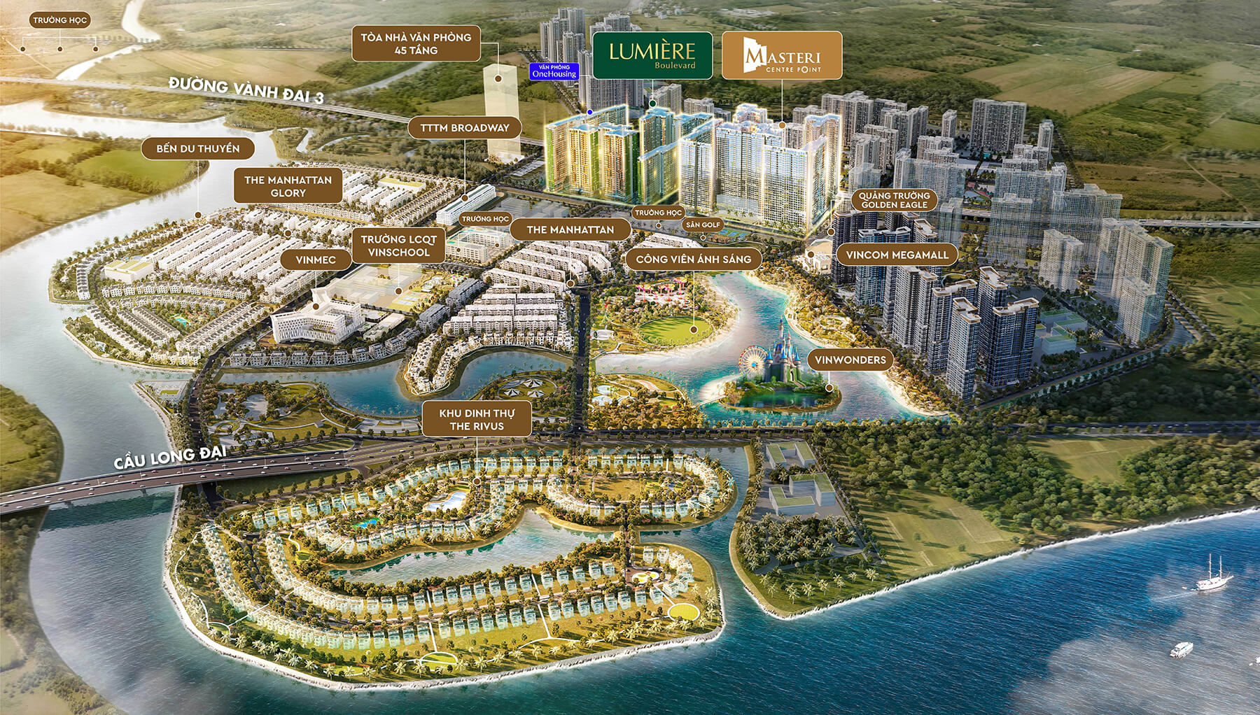 Vị trí Lumiere Boulevard