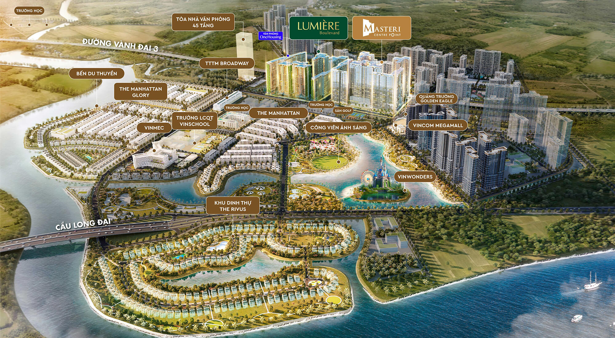 Vị trí dự án Masteri Centre Point